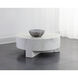 Mirella 40 X 16 inch White Outdoor Coffee Table